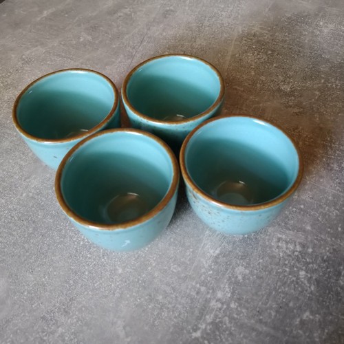Keramikbecher türkis neu 6 - 4,