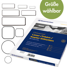 Etiketten Universal Etiketten