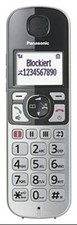 PANASONIC KX-TGE510GS Telefon DECT-Telefon Schwarz, Silber Anrufer-Identifikation