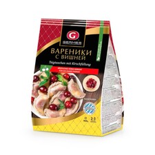Wareniki mit Kirschfüllung 450 g Teigtaschen Вареники