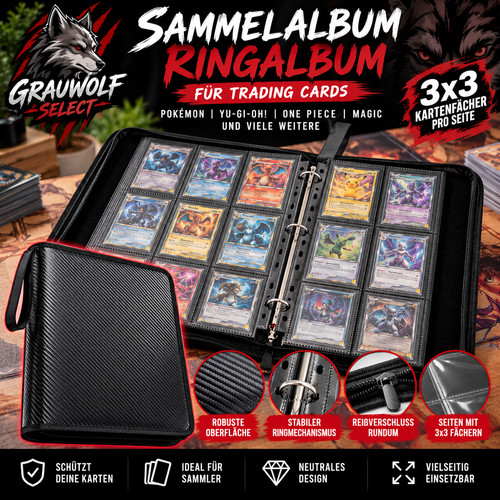 Sammelalbum ringalbum 3x3 - ringalbum,
