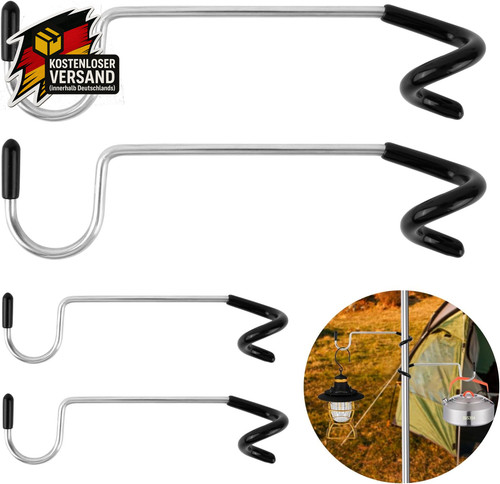Camping laternenhaken 4er - camping,