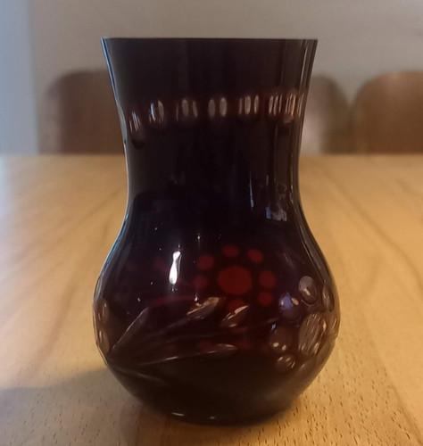 Kleine überfang vase - Überfang,