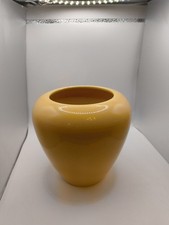 Vase Gelb Keramik Ca 14,5 Cm