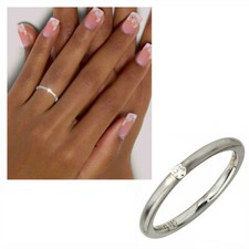 Brillantring 950 echt - , platin