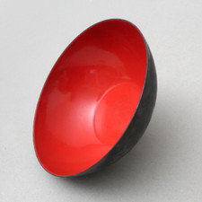 Schale Emailschale Herbert Krenchel Krenit Denmark 60er Jahre