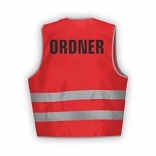 ORDNER Warnweste | Signalweste | Sicherheitsweste nach DIN ISO 20471