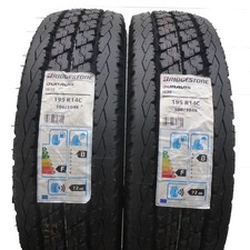 2 x BRIDGESTONE 195/80 R14C 106/104R Duravis R630 Sommerreifen 2017 VOLL