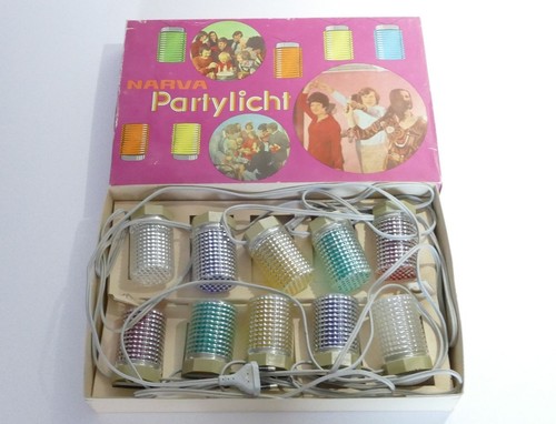 Narva partylicht bunte ddr - partylicht,