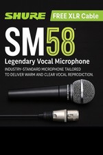 Shure sm58 dynamisches - shure,