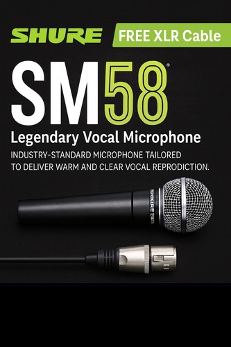 Shure sm58 dynamisches - shure,