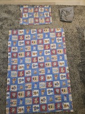 Bettwäsche Kind Baby 130x90 mit Spannbettlaken 140x70 Cm 