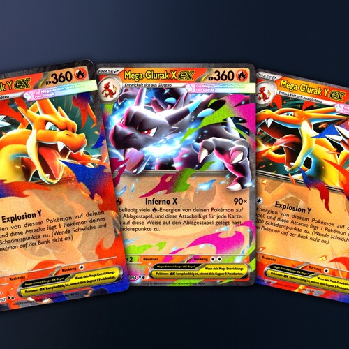Mega glurak y ex set - &,
