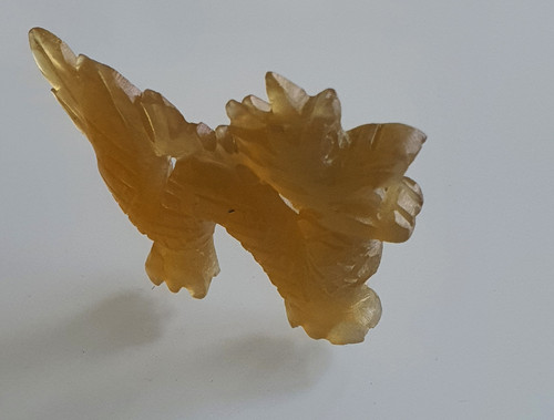 Handgeschnitzter drachen aus - handgeschnitzter,