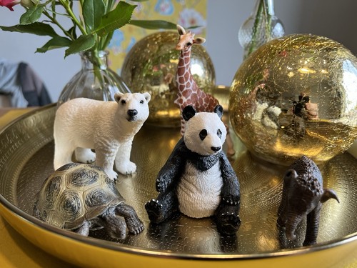 Schleich tierfiguren set - set,, 5