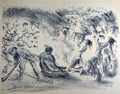 Original lithographie 1909 - original, lithographie.