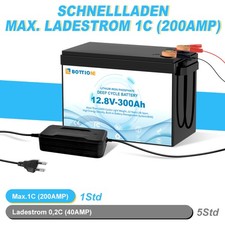 12V 300Ah LiFePO4 Lithium