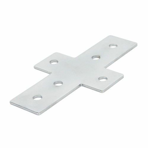 10x verbinderplatte stahl - verbinderplatte, nut