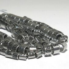 Vogelringe Alu geschlossen - Ø 2,5 bis 6,0 mm - nummeriert 10 o. 25 St