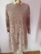 H&M Kleid Spitze rosa altrosa