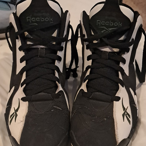Reebok kamikaze mid black - kamikaze,