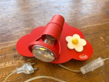 Lampe Blume Wolke Mädchen Leselampe Bettlampe Wandlampe rot Waldi-Leuchten