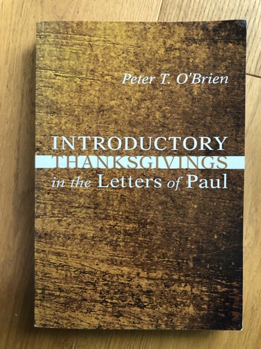 Introductory thanksgivings - introductory,
