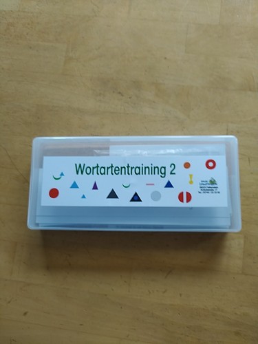 Deutsch wortarttraining mit - deutsch,, 2