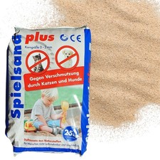 Spielsand Plus 25 Kg TÜV Nord Spielkasten Sand für Sandkasten Kinderspielsand