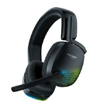 Roccat Syn Max Air - Kabelloses RGB PC Gaming Headset mit 3D Audio und Docking-S