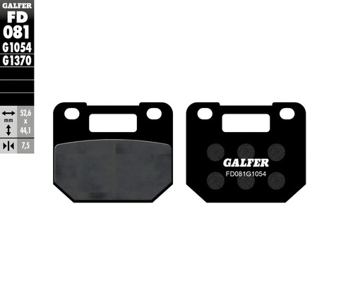 Galfer bremsbeläge vorne - galfer,