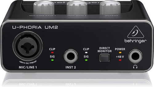 Behringer phoria um2 audio - behringer,