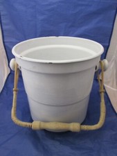 Alter großer Emaille Eimer