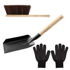 Fireplace Ash Shovel and Brush