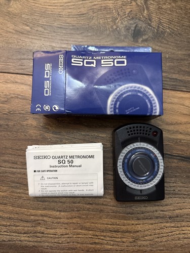 Seiko quartz metronome sq50 - quartz,