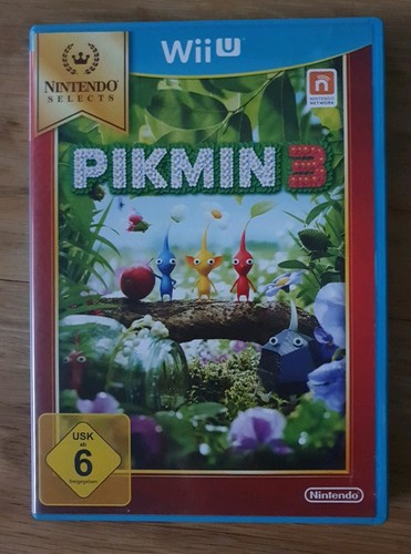 Nitendo wii spiel pikmin3 - wii, u