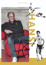 Autogrammkarte Hansi Müller -