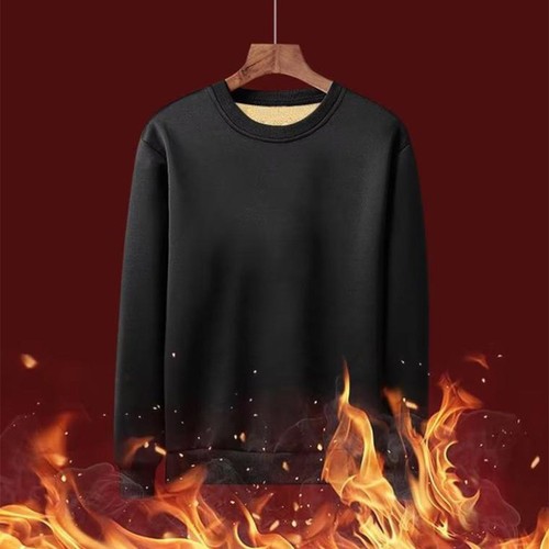 Rundhals polyester fleece - polyester,