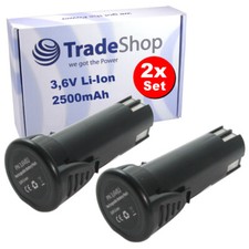 2x Li-Ion Akku 3,6V 2500mAh