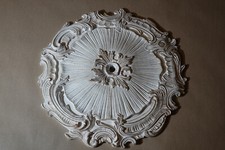 Stukk Deckenrosette Echtstukk