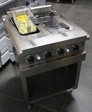 MKN Elektro-Doppel-Fritteuse