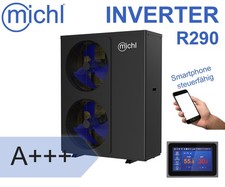 Michl Luft-Wasser Wärmepumpe Monoblock Inverter SMP5/V2 R290 8,8-22,0 kW A+++