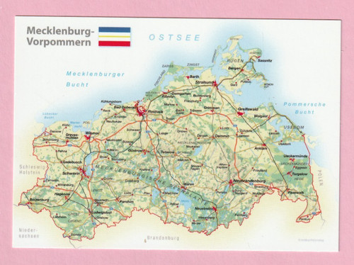 Landkartenmotiv - (ehem., ddr)