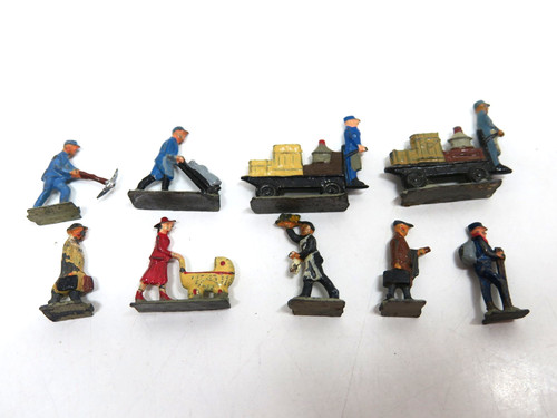 Neun figuren guss - neun, figuren,