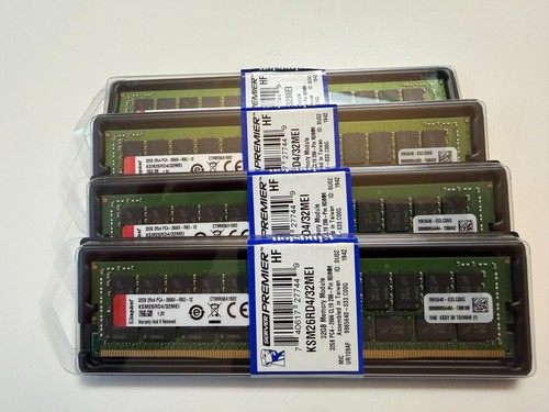 Kingston 128gb kit 4x32gb ddr4 - kit,