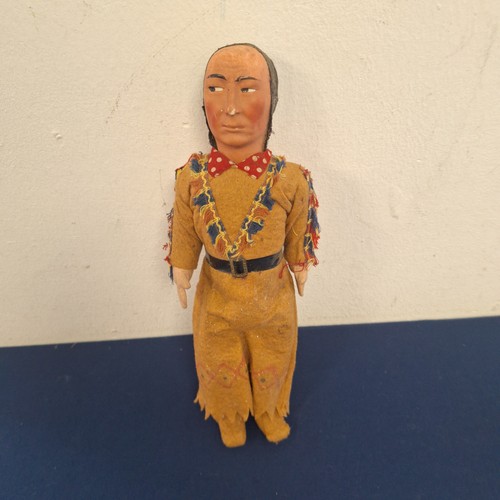 Alte massepuppe indianer - alte,