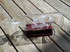 Buddelschiff Flaschenschiff Bounty Glas Schiff in einer Flasche Deko Dekoration