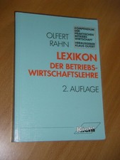 Lexikon der Betriebswirtschaftslehre Olfert, Klaus/Rahn, Horst-Joachim