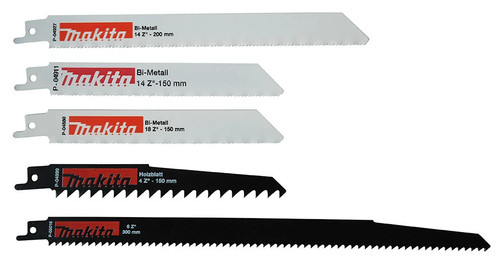 Makita recipro sägeblatt - sägeblatt, set