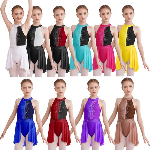 Mädchen body chiffon trikot - chiffon,